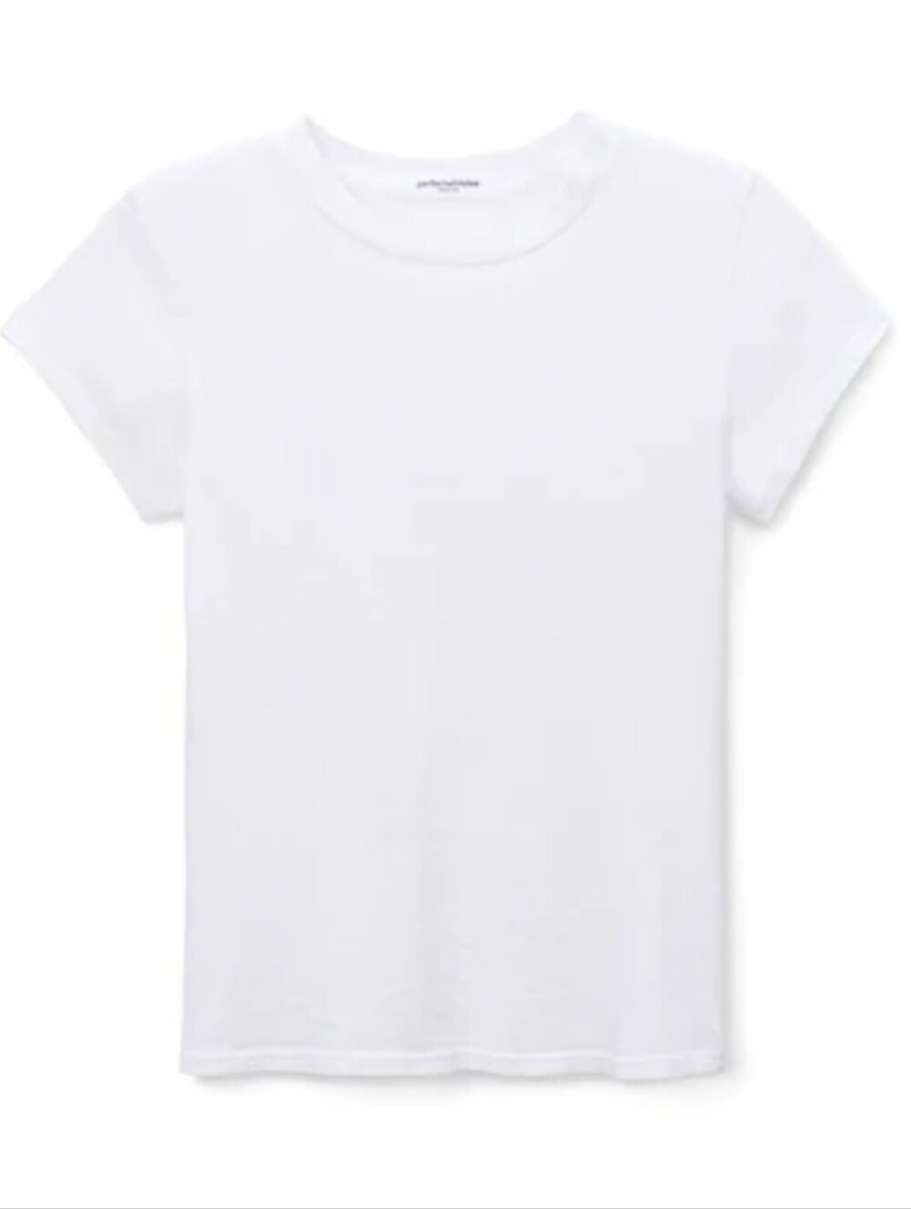 Perfect White Tee Sheryl Recycled Cotton Baby Tee - XS